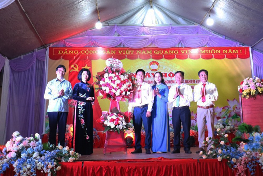 Nghiêm Xá rộn ràng niềm vui