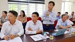 Đảng viên xã Đoài Phương góp ý tâm huyết vào dự thảo văn kiện Đại hội Đảng