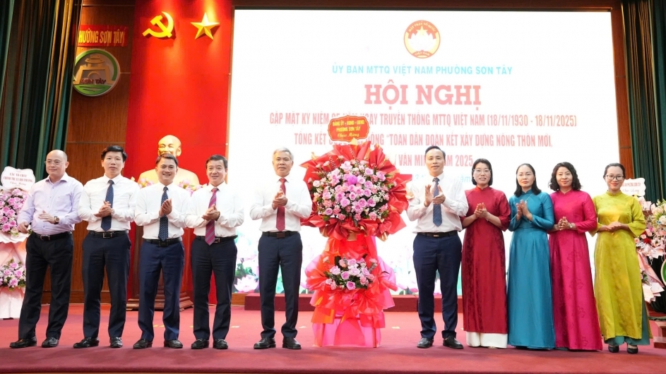 Lan tỏa tinh thần đại đoàn kết tại phường Sơn Tây