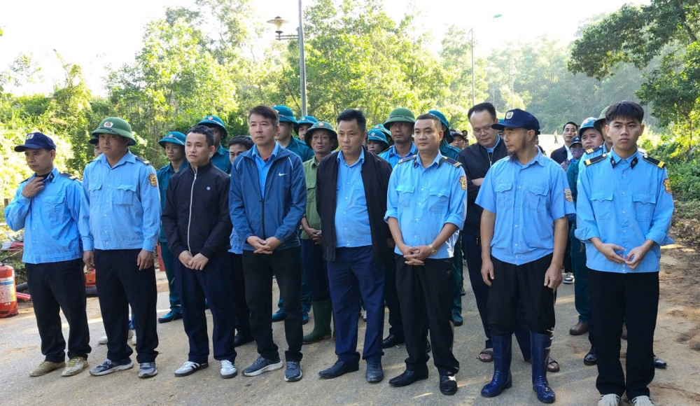 Lực lượng diễn tập khoảng 140 người