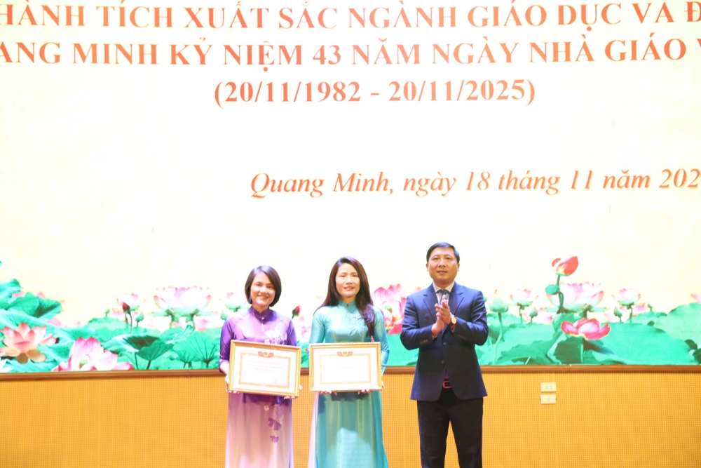 Ngành giáo dục Quang Minh chú trọng đổi mới sáng tạo, chuyển đổi số