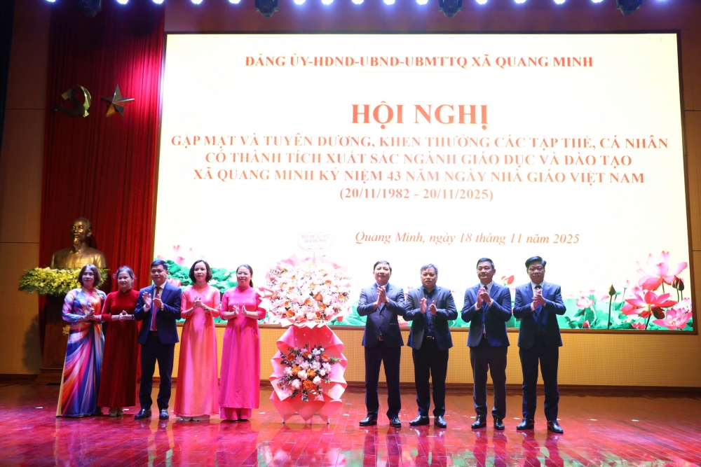 Ngành giáo dục Quang Minh chú trọng đổi mới sáng tạo, chuyển đổi số