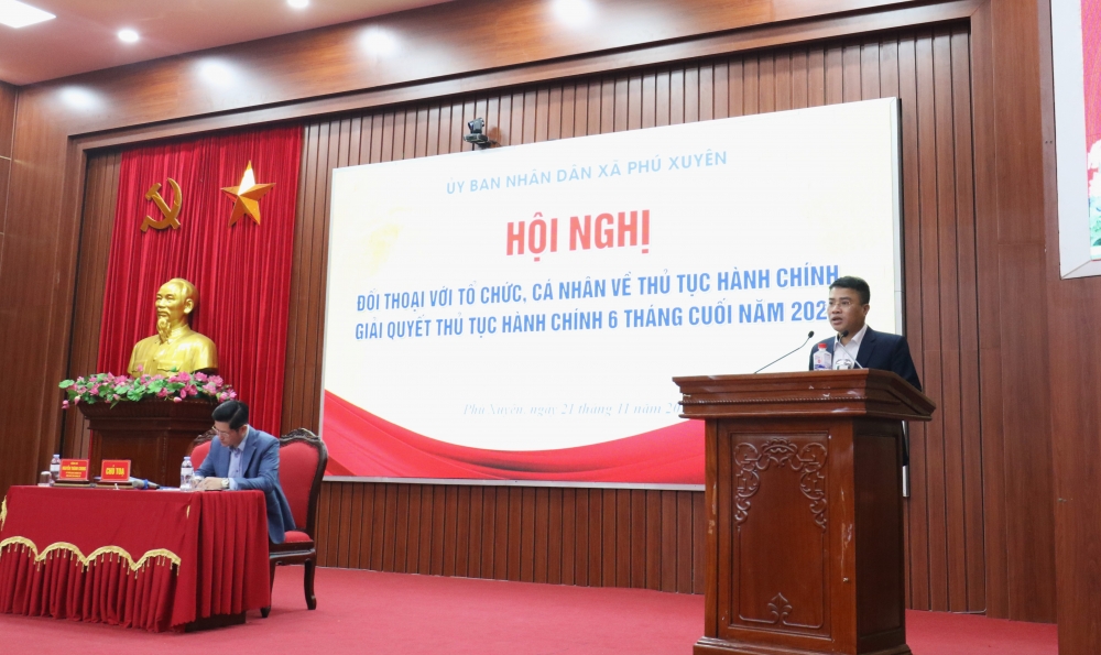 Xã Phú Xuyên lắng nghe ý kiến Nhân dân về thủ tục hành chính