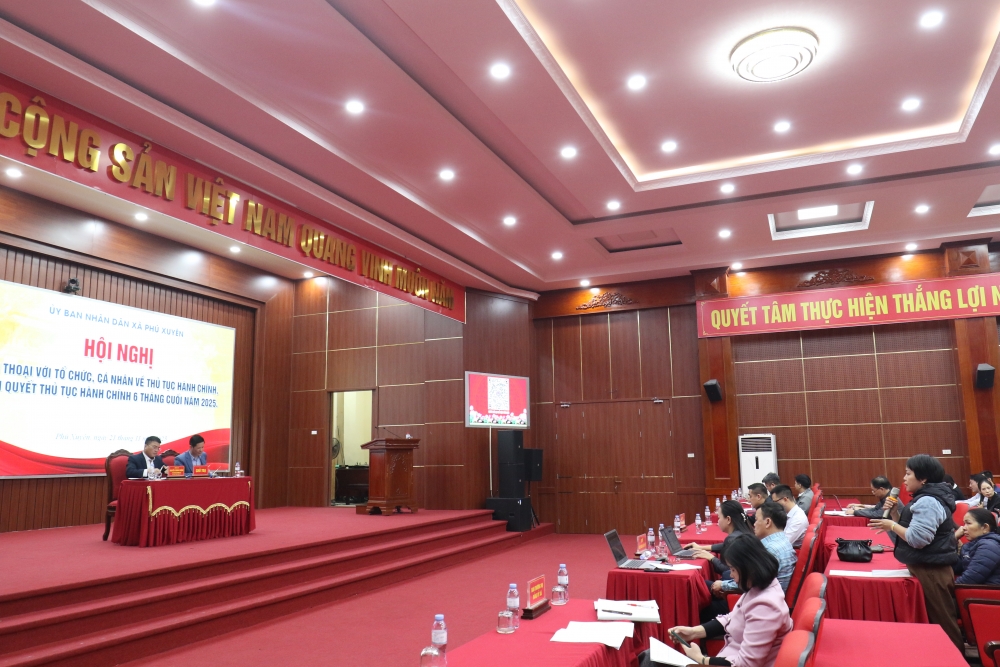 Xã Phú Xuyên lắng nghe ý kiến Nhân dân về thủ tục hành chính