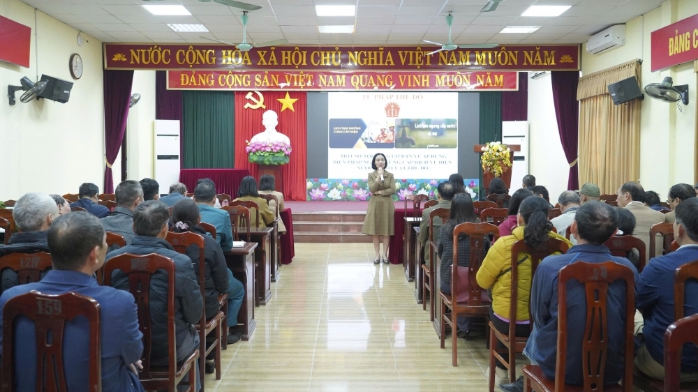 Xã Thường Tín nâng cao kỹ năng xử lý vi phạm hành chính cho cán bộ cơ sở