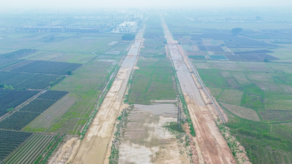 Mê Linh: Đồng loạt triển khai 8 mũi thi công dự án đường Vành đai 4 - Vùng Thủ đô Mê Linh: Đồng loạt triển khai 8 mũi thi công dự án đường Vành đai 4 - Vùng Thủ đô