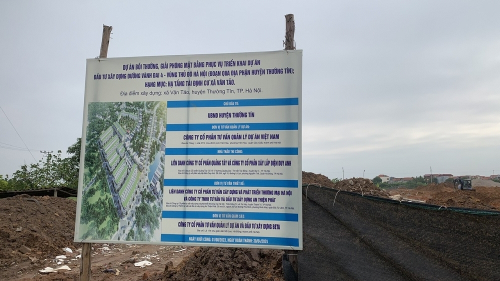Huyện Thường Tín đã chi gần 1.200 tỷ đồng GPMP dự án đường Vành đai 4