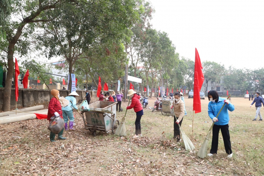 Huyện Mê Linh phát động phong trào thi đua 