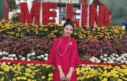 du khach thuong ngoan festival hoa me linh