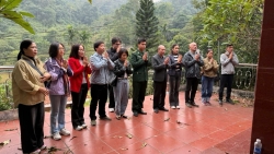 Người làm báo Thủ đô dâng hương tưởng nhớ liệt sỹ tại biên giới phía Bắc