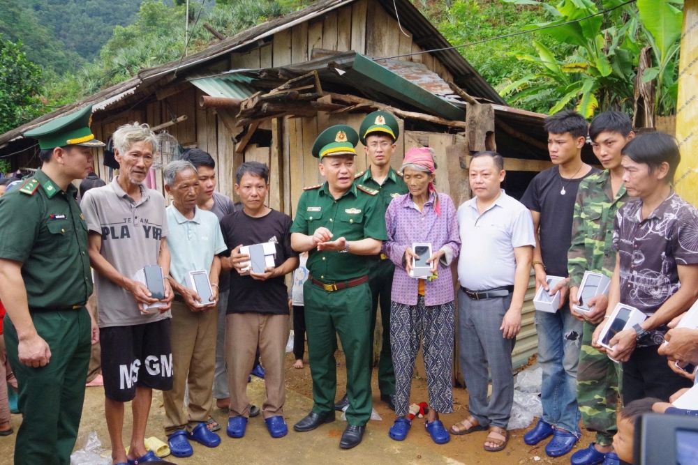 Ban Chỉ huy bộ đội biên phòng tỉnh Lai Châu thực hiện Tỉnh Lai Châu: Bộ đội quân hàm xanh, thắp sáng con đường số hóa