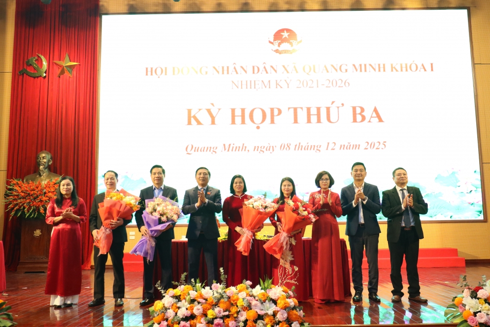 Lãnh đạo xã Quang Minh trực tiếp giải trình chất vấn của đại biểu HĐND