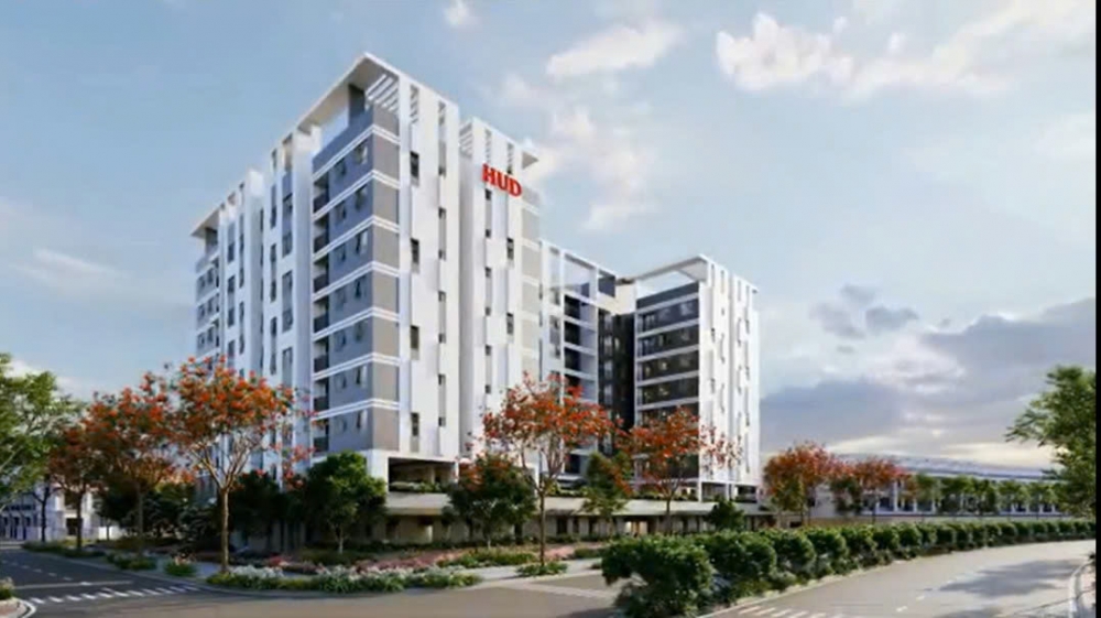 Phối cảnh Nhà ở xã hội Trung Hưng