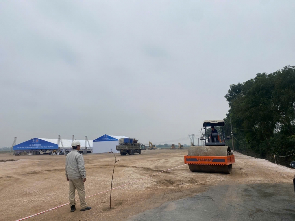 Xã Thượng Phúc sẵn sàng cho lễ khởi công Khu đô thị thể thao Olympic