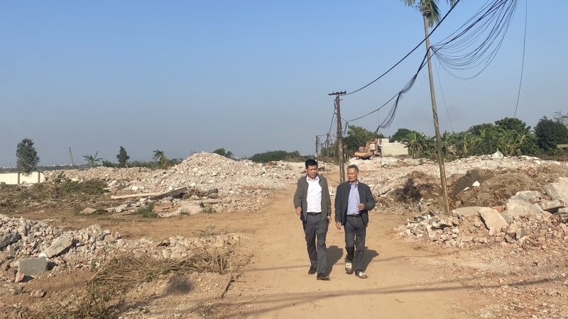 Giải phóng mặt bằng cầu Hồng Hà – đôi bờ sông chung một quyết tâm