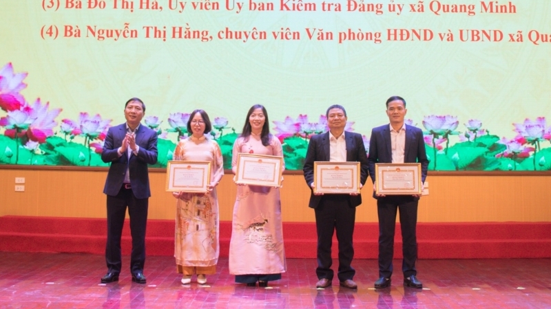 Xã Quang Minh chuẩn bị bệ phóng tiến vào năm bản lề 2026