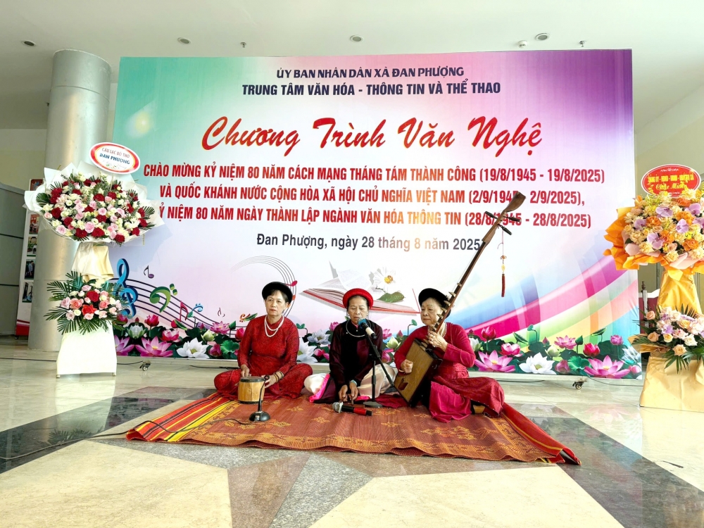 Đan Phượng xây dựng đời sống văn hóa số từ cơ sở Đan Phượng xây dựng đời sống văn hóa số từ cơ sở