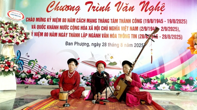 Đan Phượng xây dựng đời sống văn hóa số từ cơ sở