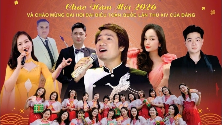 Xã Đoài Phương tổ chức chương trình nghệ thuật chào năm mới 2026, Đại hội XIV của Đảng