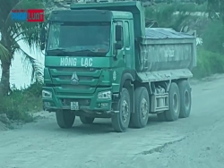 san lấp ao bằng chất thải trạm trộn bê tông