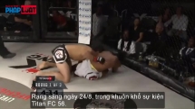 Trọng tài làm ngơ khi võ sỹ MMA đạp tay xuống sàn xin thua