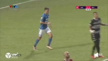 Highlights - Than Quảng Ninh vs Becamex Bình Dương - Vắng Hải Huy - Hồng Quân, TQN phơi áo sân nhà