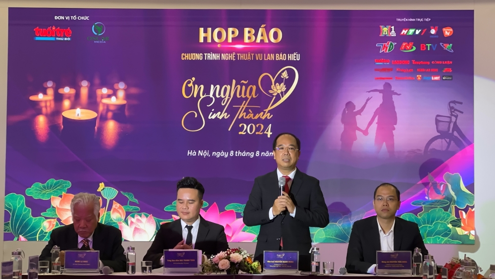 Họp báo ơn nghĩa sinh thành 2024