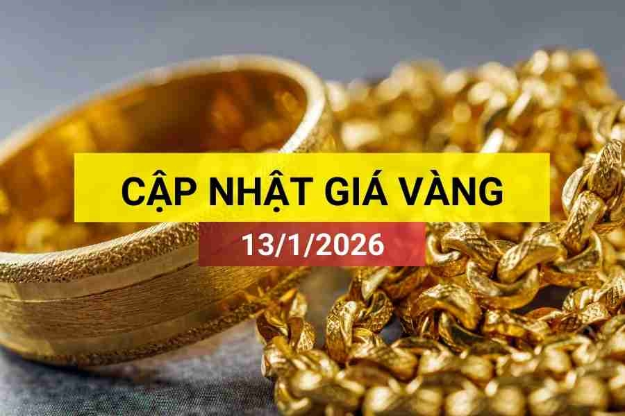 Bản tin giá vàng sáng 13/1/2026