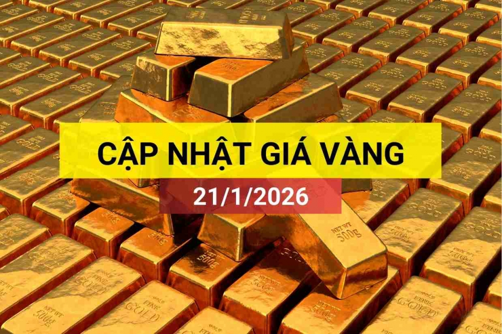 Bản tin giá vàng sáng 21/1/2026