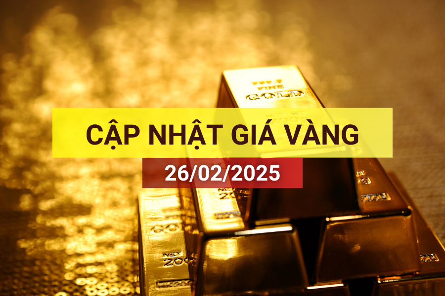 giá vàng 26/2/2025