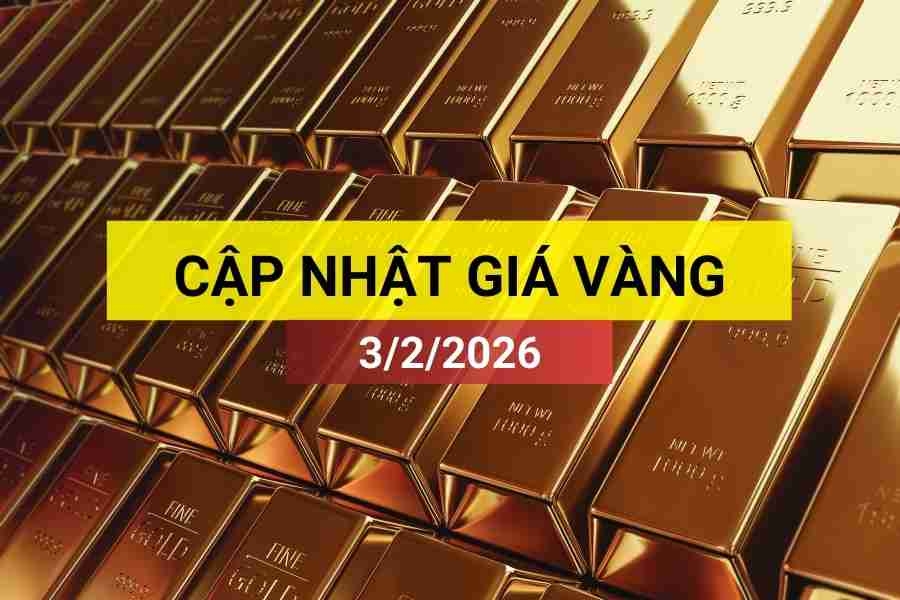 Bản tin giá vàng sáng 3/2/2026