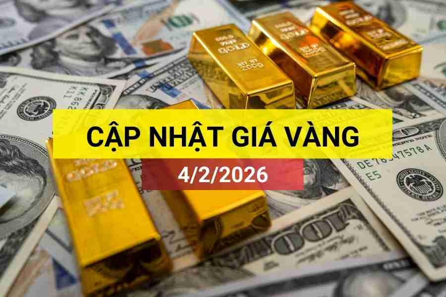 Bản tin giá vàng sáng 4/2/2026