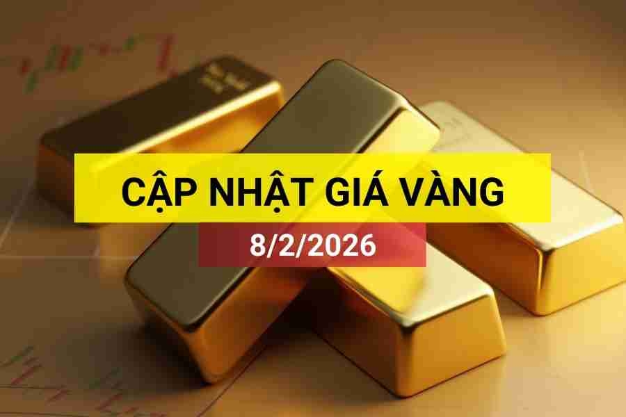 Bản tin giá vàng sáng 8/2/2026