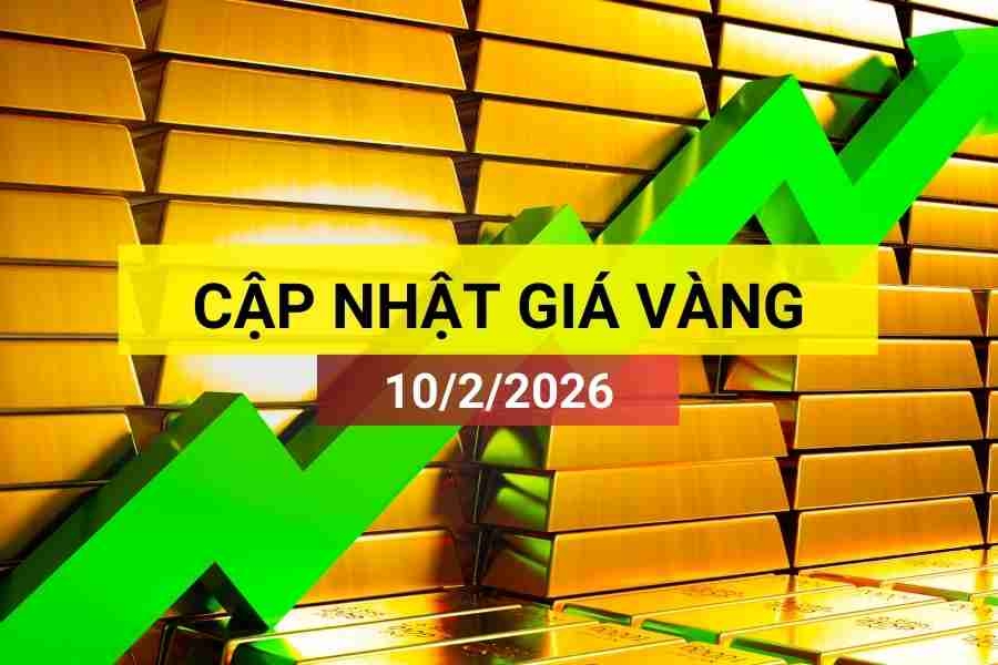 Bản tin giá vàng sáng 10/2/2026