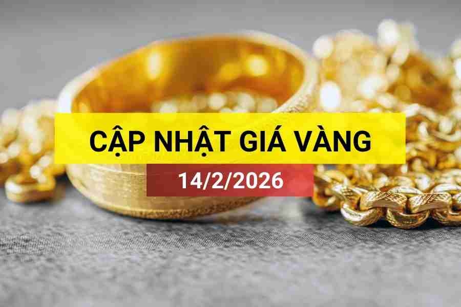 Bản tin giá vàng sáng 14/2/2026