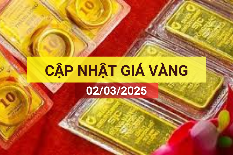Giá vàng 2/3/2025