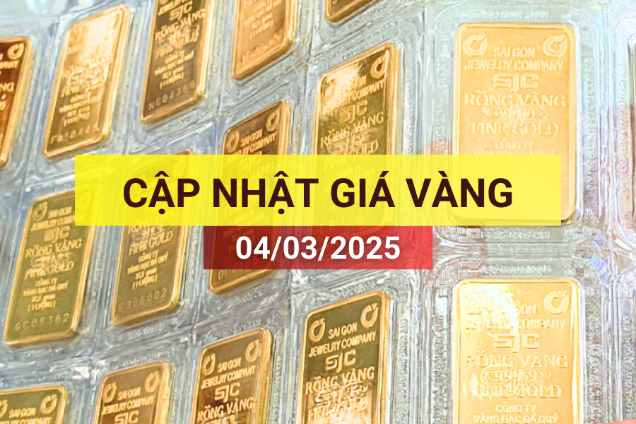 giá vàng 4/3
