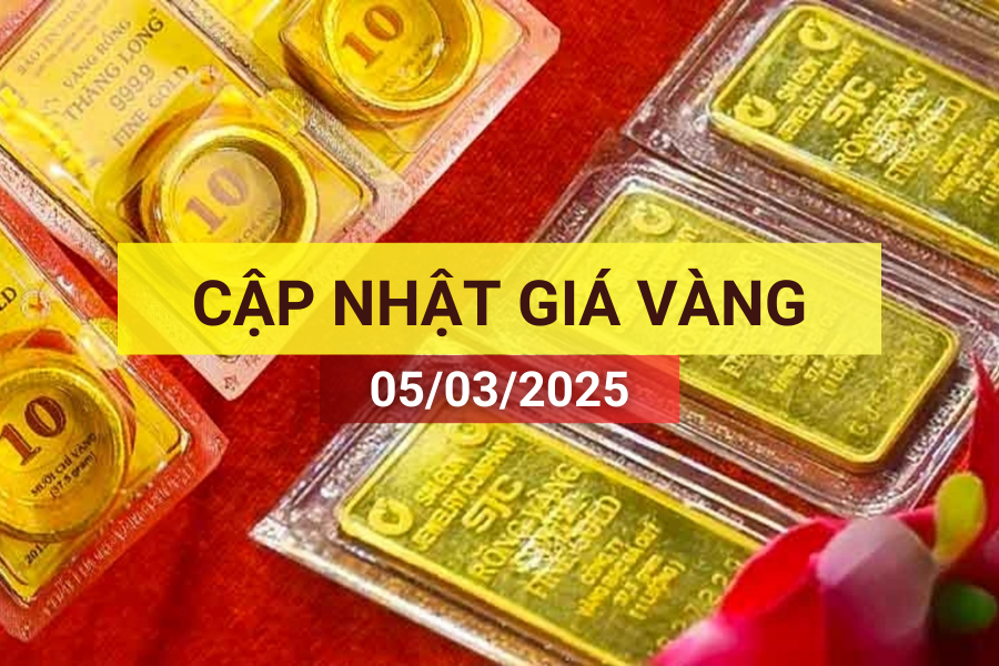 giá vàng 5/3