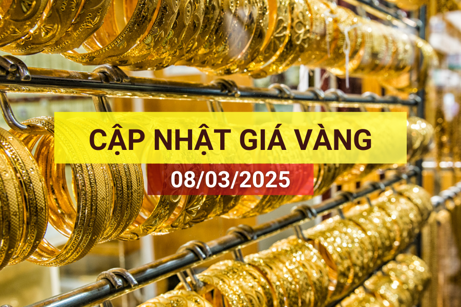 giá vàng 8/3/2025