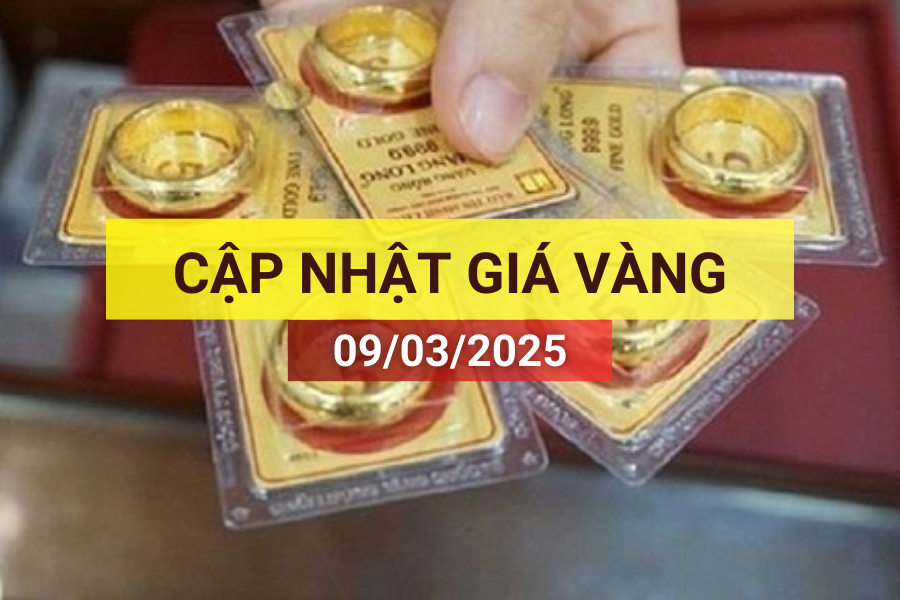 giá vàng 9/3/2025