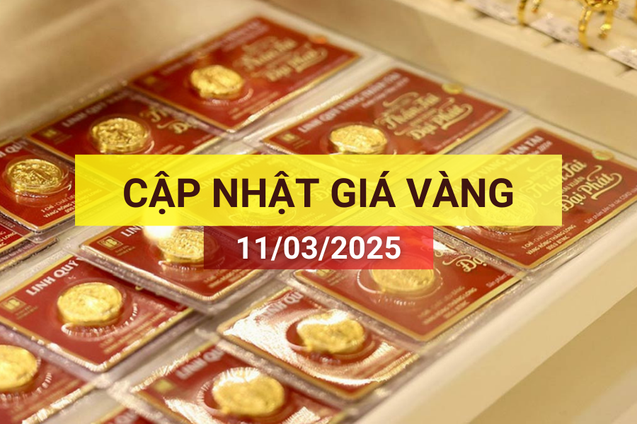 giá vàng 11/3/2025