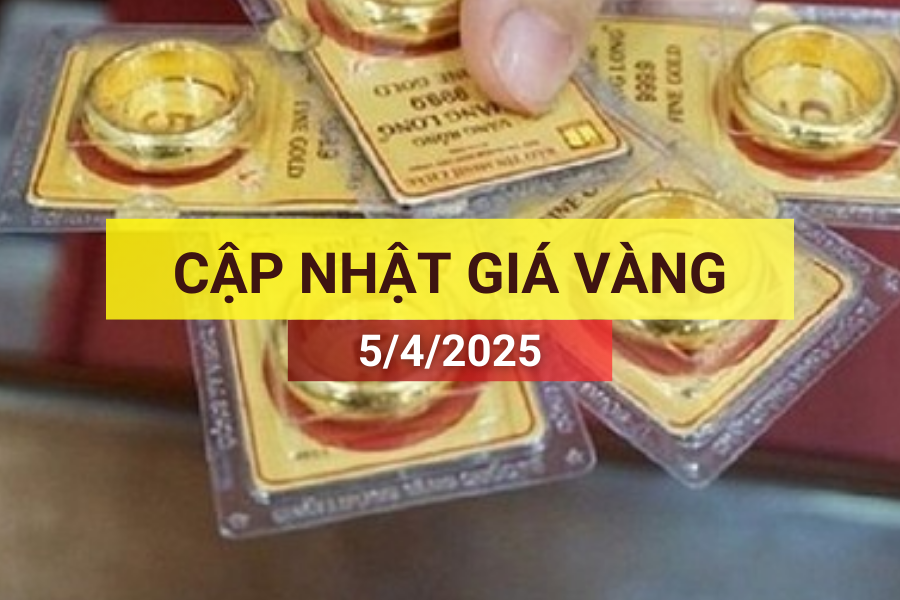 giá vàng 5/4/2025