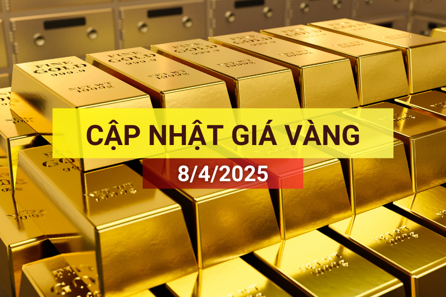 giá vàng 8/4/2025