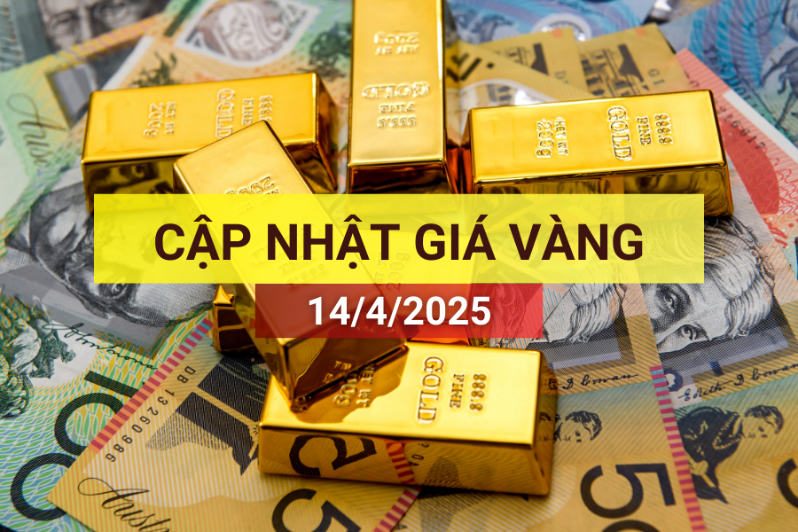 giá vàng 14/4/2025