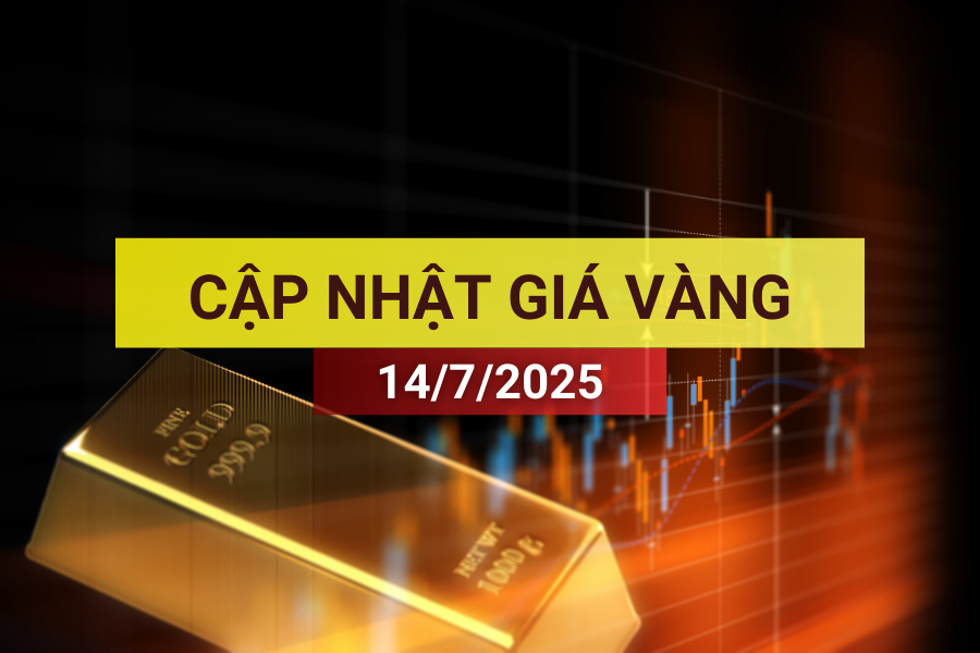 giá vàng sáng 14/7/2025