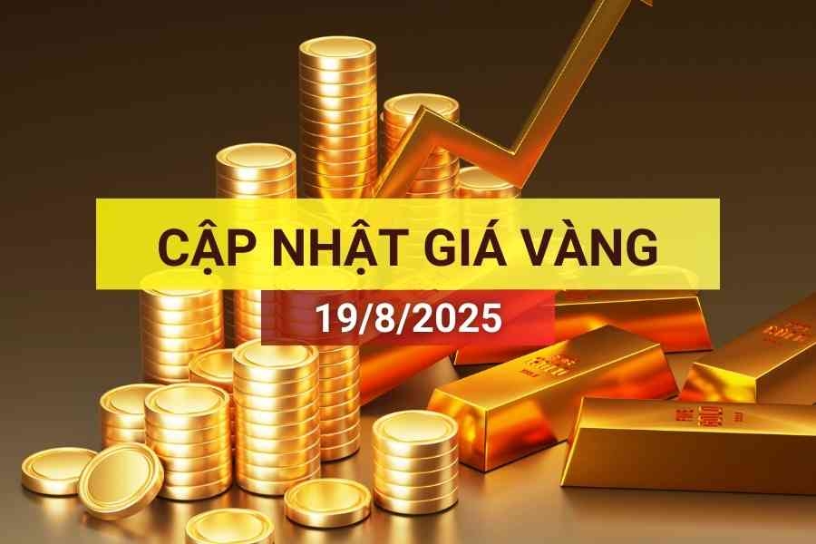 giá vàng sáng 19/8/2025