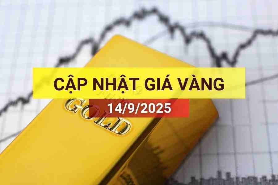 Giá vàng sáng 14/9/2025