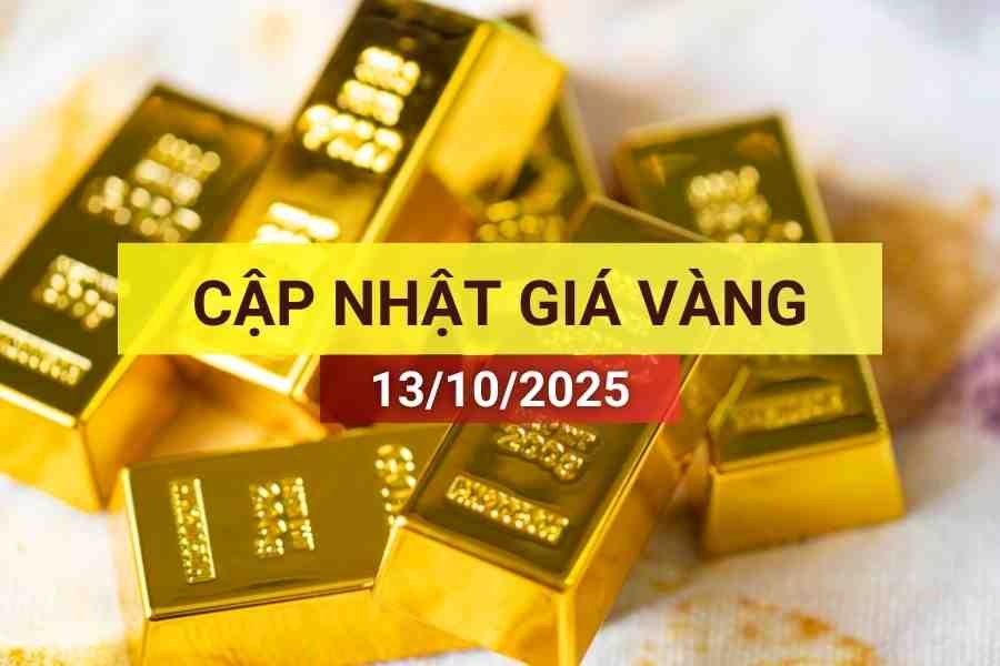 Bản tin giá vàng sáng 13/10/2025
