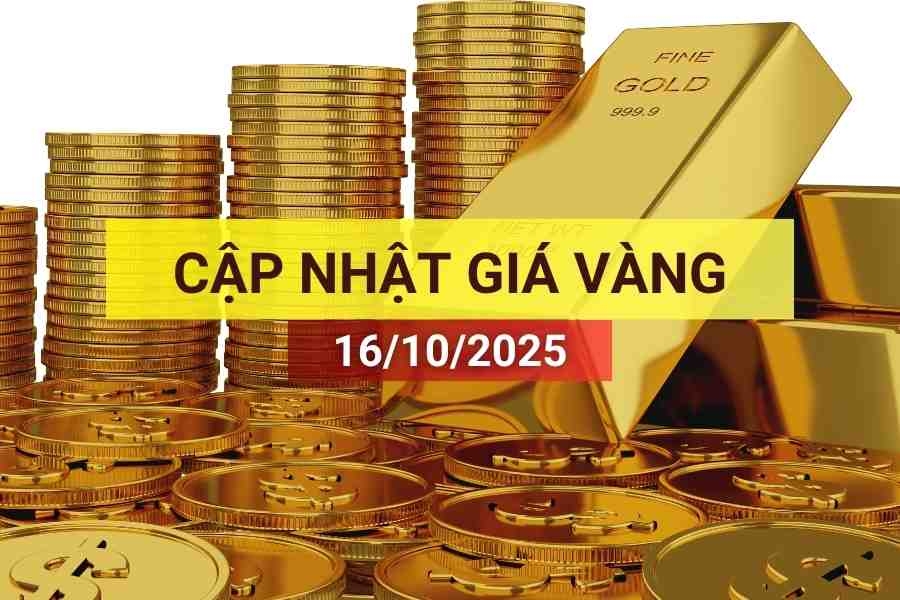 Bản tin giá vàng sáng 16/10/2025
