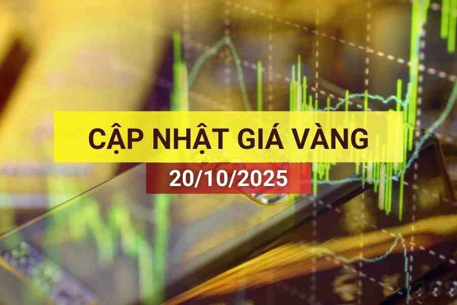 Bản tin giá vàng sáng 20/10/2025